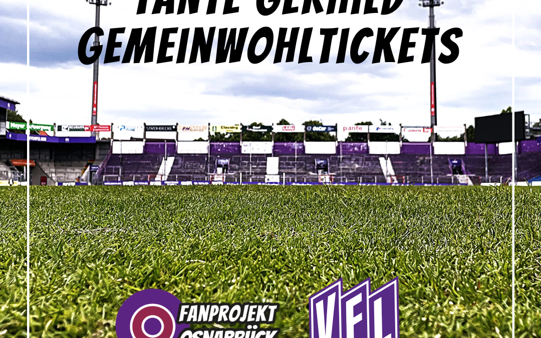 Tante Gerhild Gemeinwohl-Tickets